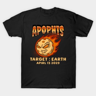 Apophis Encounter 2029 - Cosmic Event T-Shirt